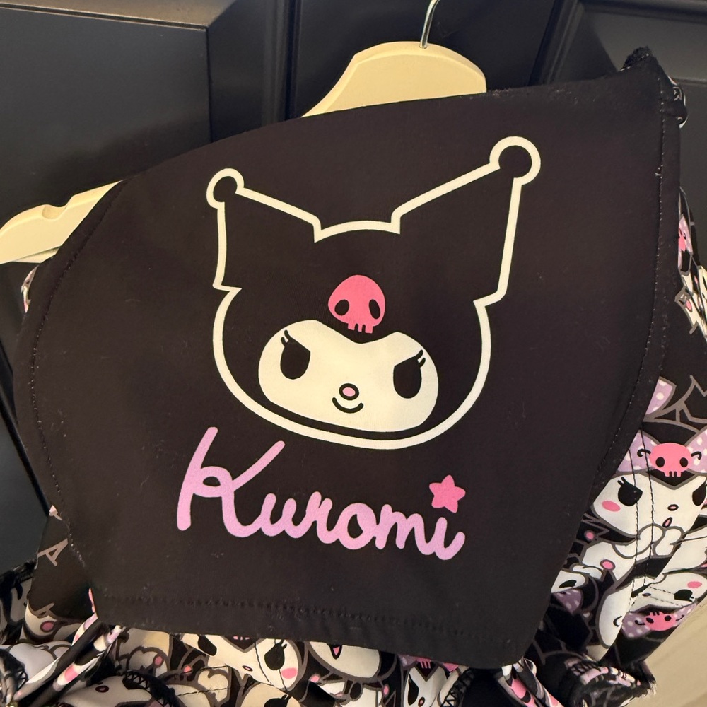 Blackmilk clothing x kuromi hello kitty overalls pants size XS rare style - Picture 4 of 4